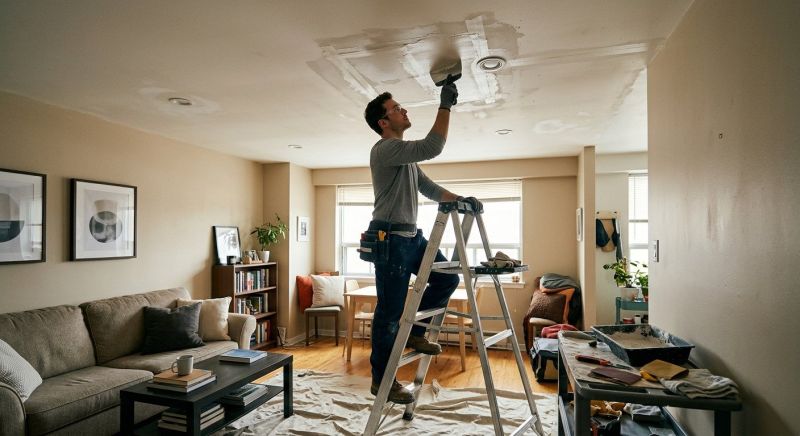 Ceiling Water Damage Repair in Olathe, KS